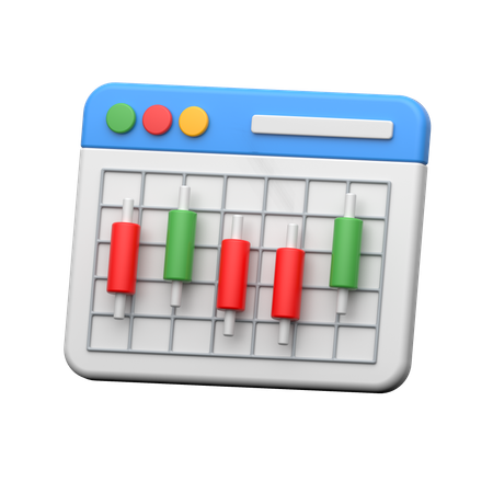金融取引  3D Icon