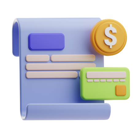 Financial Transaction  3D Icon