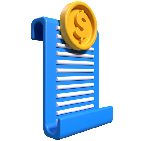 Financial Transaction 3D Icon