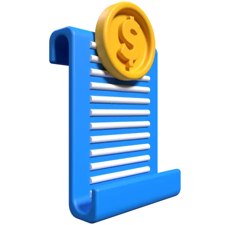 Financial Transaction 3D Icon