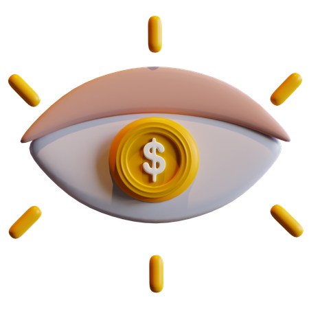 Financial View  3D Icon