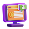 financial website emoji 3d
