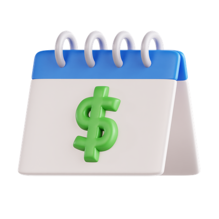Financial Year  3D Icon