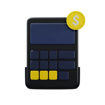 Financialcalculator  3D Icon
