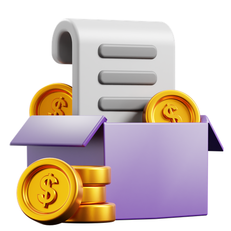 Financiamento colaborativo  3D Icon