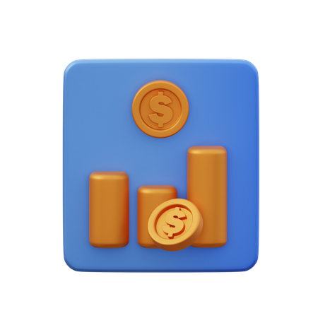 Finanziell  3D Icon