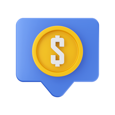 Finanz-Chat  3D Icon