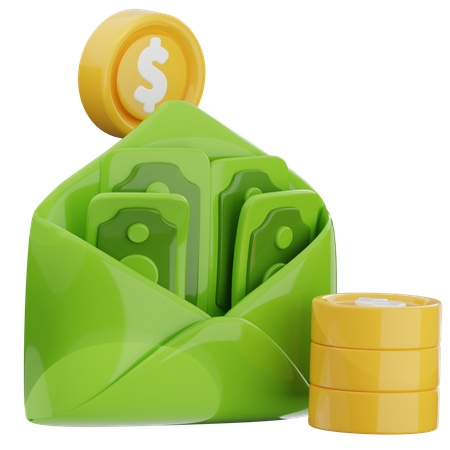 Finanzmail  3D Icon