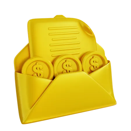 Finanzmail  3D Icon