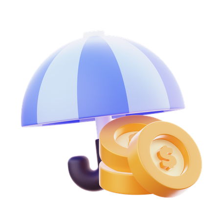 Finanzversicherung  3D Icon