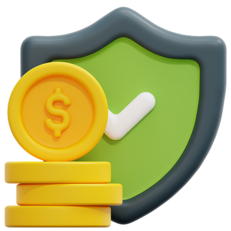 Finanzversicherung  3D Icon