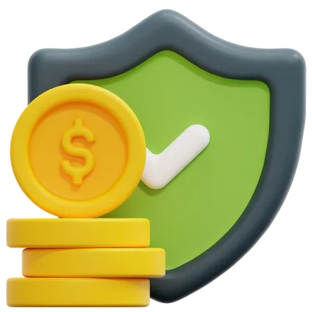 Finanzversicherung  3D Icon