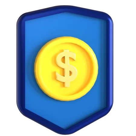 Finanzversicherung  3D Icon