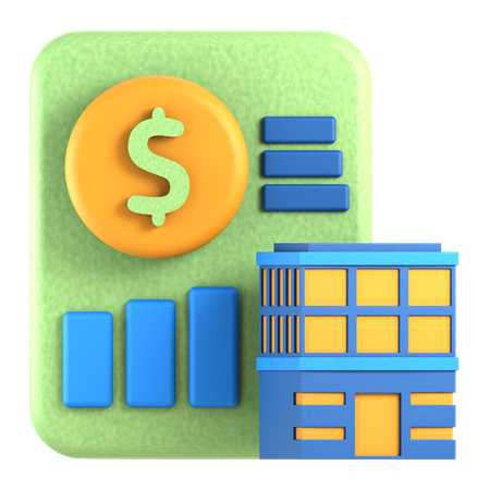 Finanzabteilung  3D Icon