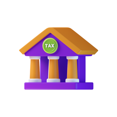 Finanzamt  3D Icon