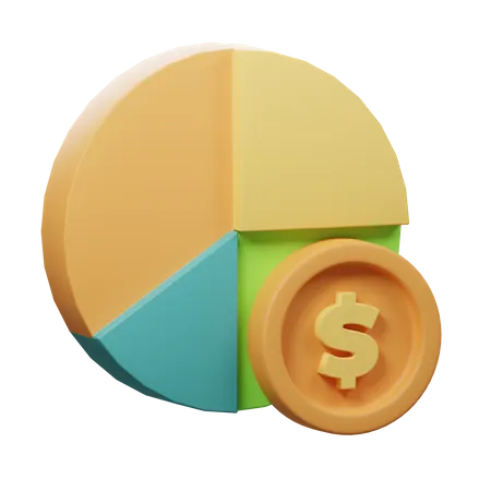 Finanzanalyse  3D Icon