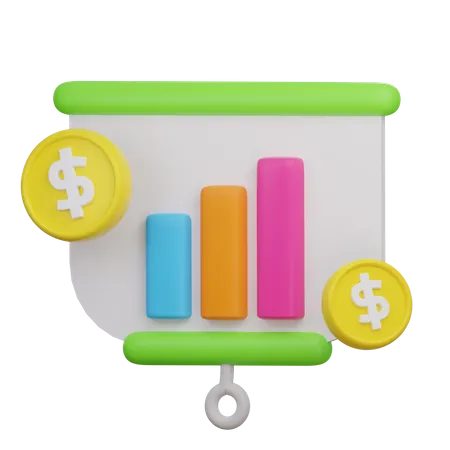 Finanzanalyst  3D Icon