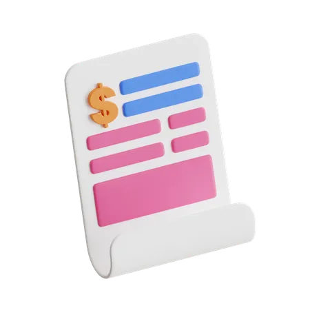 Finanzas  3D Icon