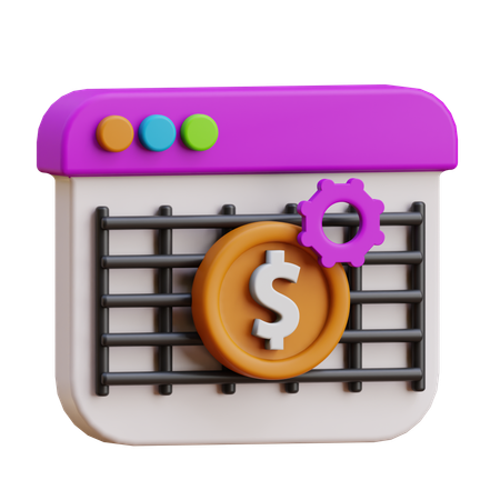 Finanzas  3D Icon