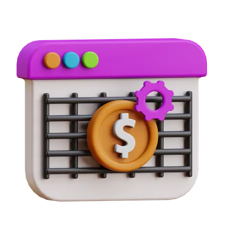 Finanzas  3D Icon