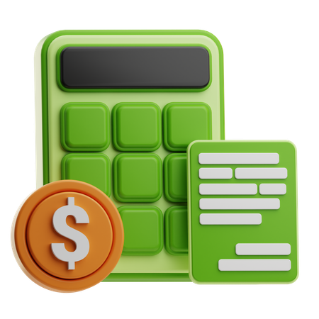 Finanzas de datos  3D Icon
