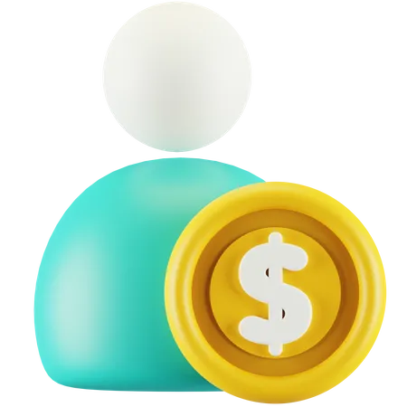 Finanzas personales  3D Icon