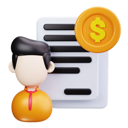 Finanzberater  3D Icon