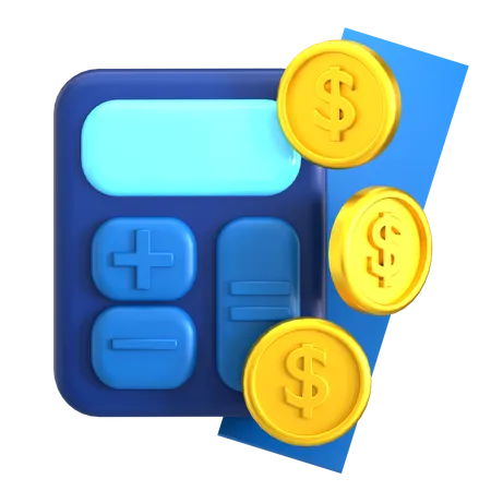 Finanzierungskalkulation  3D Icon