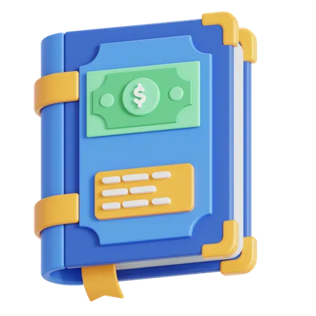 Finanzbuch  3D Icon