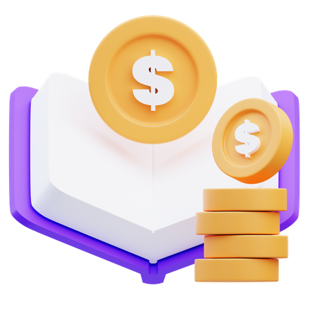 Finanzbuch  3D Icon