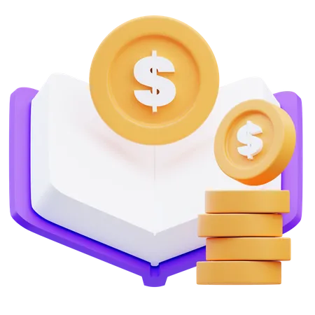 Finanzbuch  3D Icon