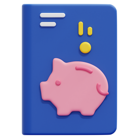 Finanzbuch  3D Icon
