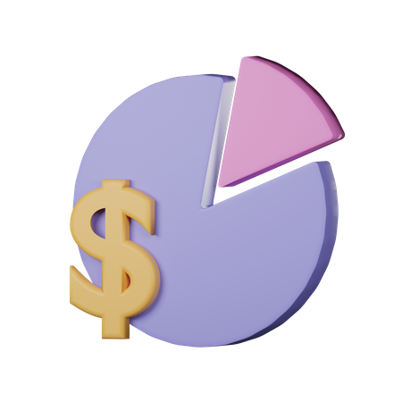 Finanzdiagramm  3D Icon