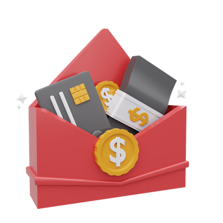 Finanzmail  3D Icon