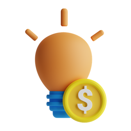 Finanzielle Idee  3D Icon