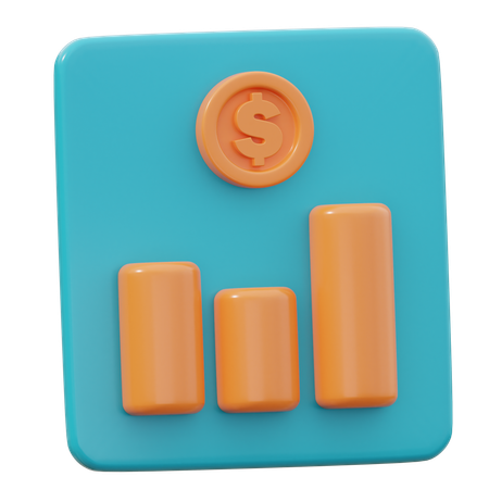 Finanziell  3D Icon