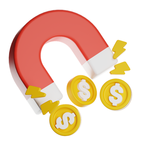 Finanzielle Attraktivität  3D Icon