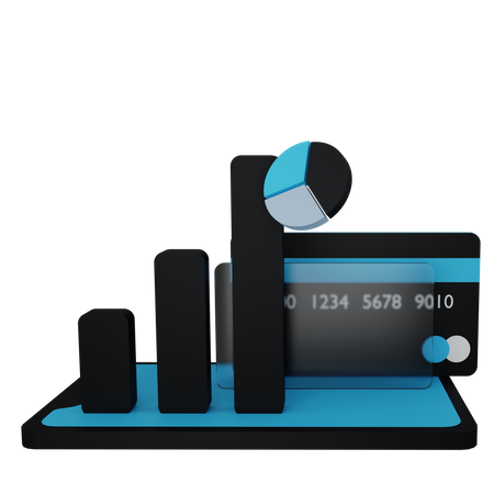 Finanzielle Einblicke  3D Icon