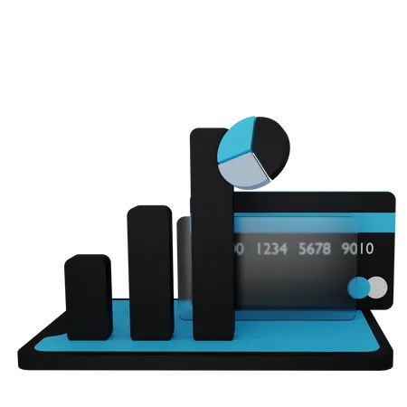 Finanzielle Einblicke  3D Icon