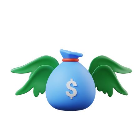 Finanzielle Freiheit  3D Icon