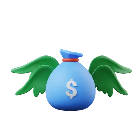Finanzielle Freiheit  3D Icon