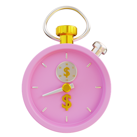 Finanzielle Frist  3D Icon