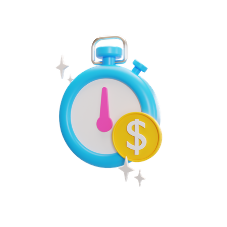 Finanzielle Frist  3D Icon