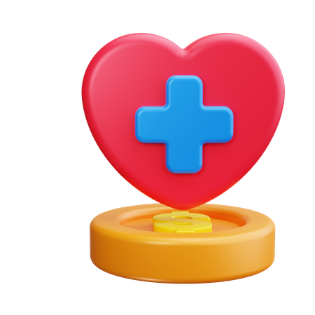 Finanzielle Gesundheit  3D Icon