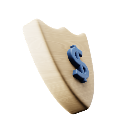 Finanzielle Sicherheit  3D Icon