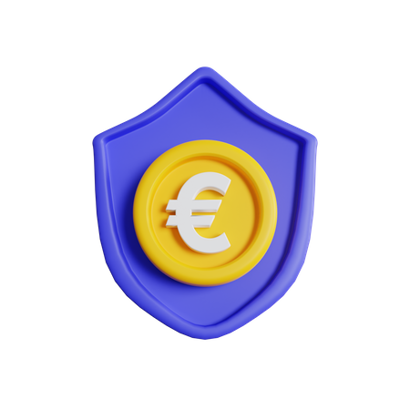 Finanzielle Sicherheit  3D Icon