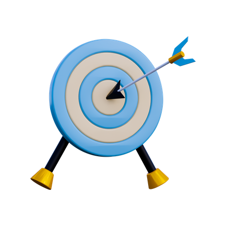 Finanzielles Ziel  3D Icon