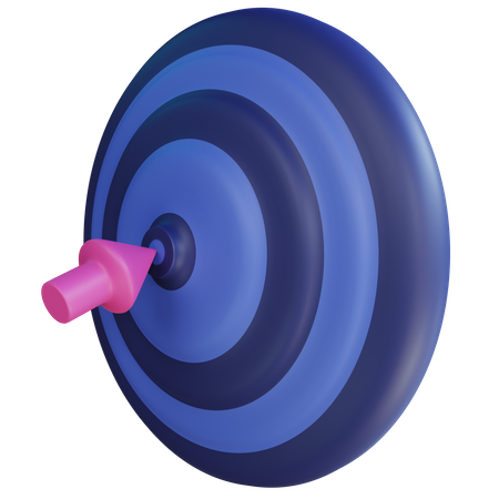 Finanzielles Ziel  3D Icon