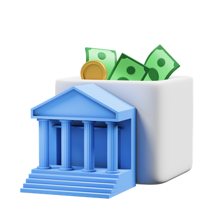 Finanzierung  3D Illustration