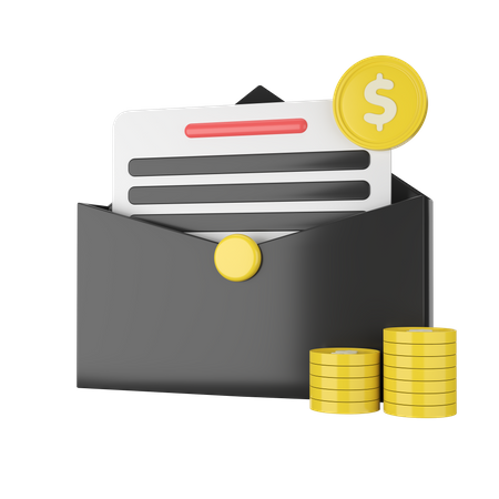 Finanzmail  3D Icon